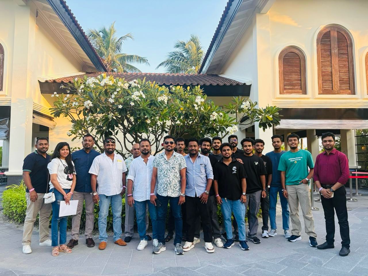 Group photo of the sales and marketing team.